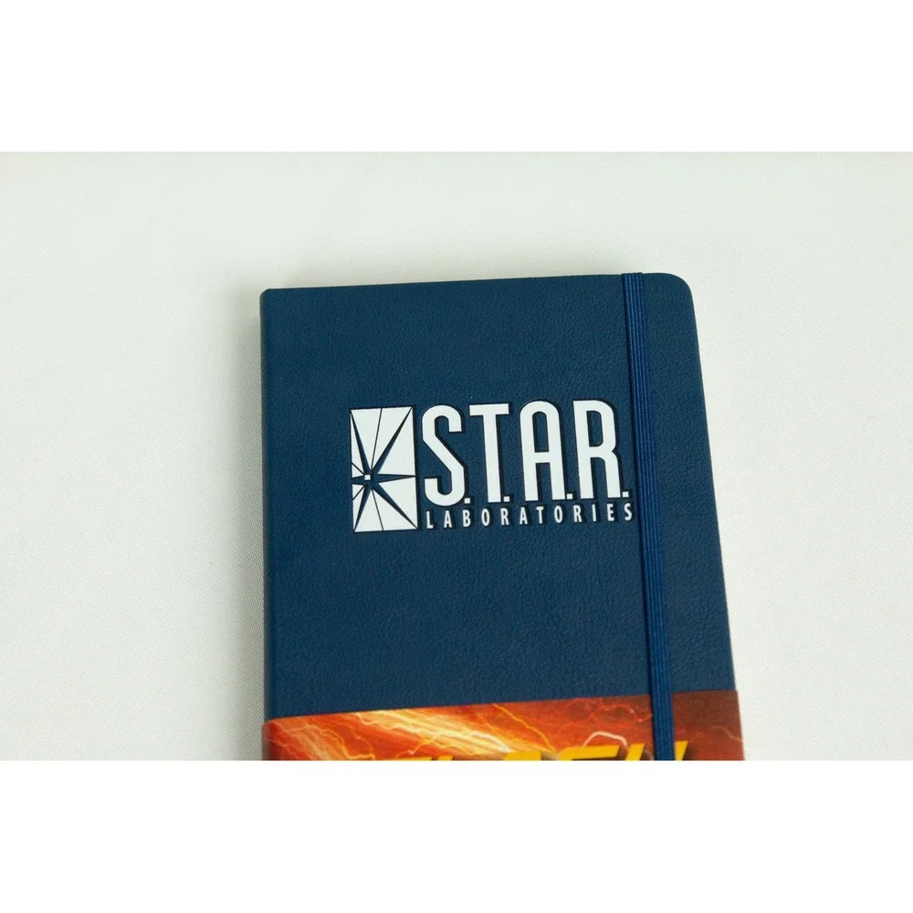 DC Comics The Flash STAR Labs Hardcover Ruled Journal Insight Editions Navy Blue